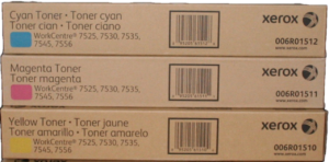 Genuine Xerox Toner 6R1510 6R1511 6R1512 FOR 7535 7555 7835 7845 7855 2 toner express