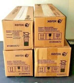 Xerox 013R00672 juego de batería genuina 3 colores 2 toner express